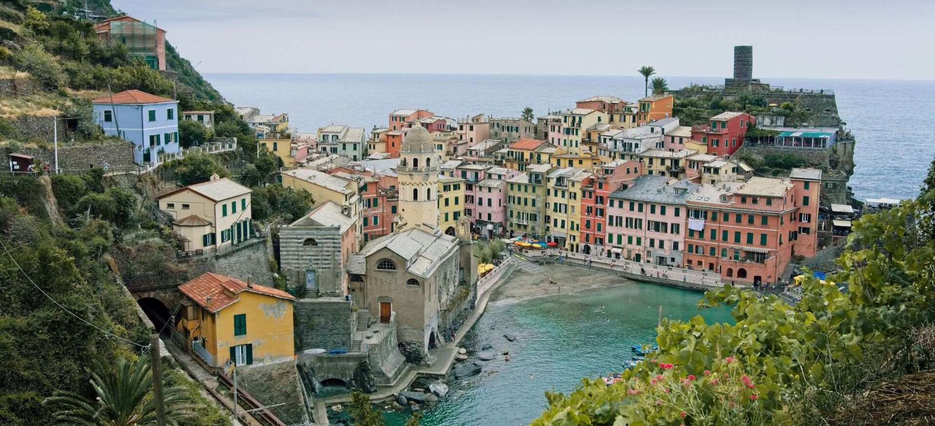 Borgo di Vernazza nelle Cinque Terre